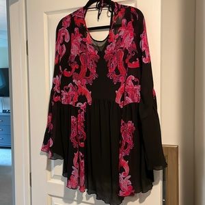 Free People Paisley Flowy Tunic